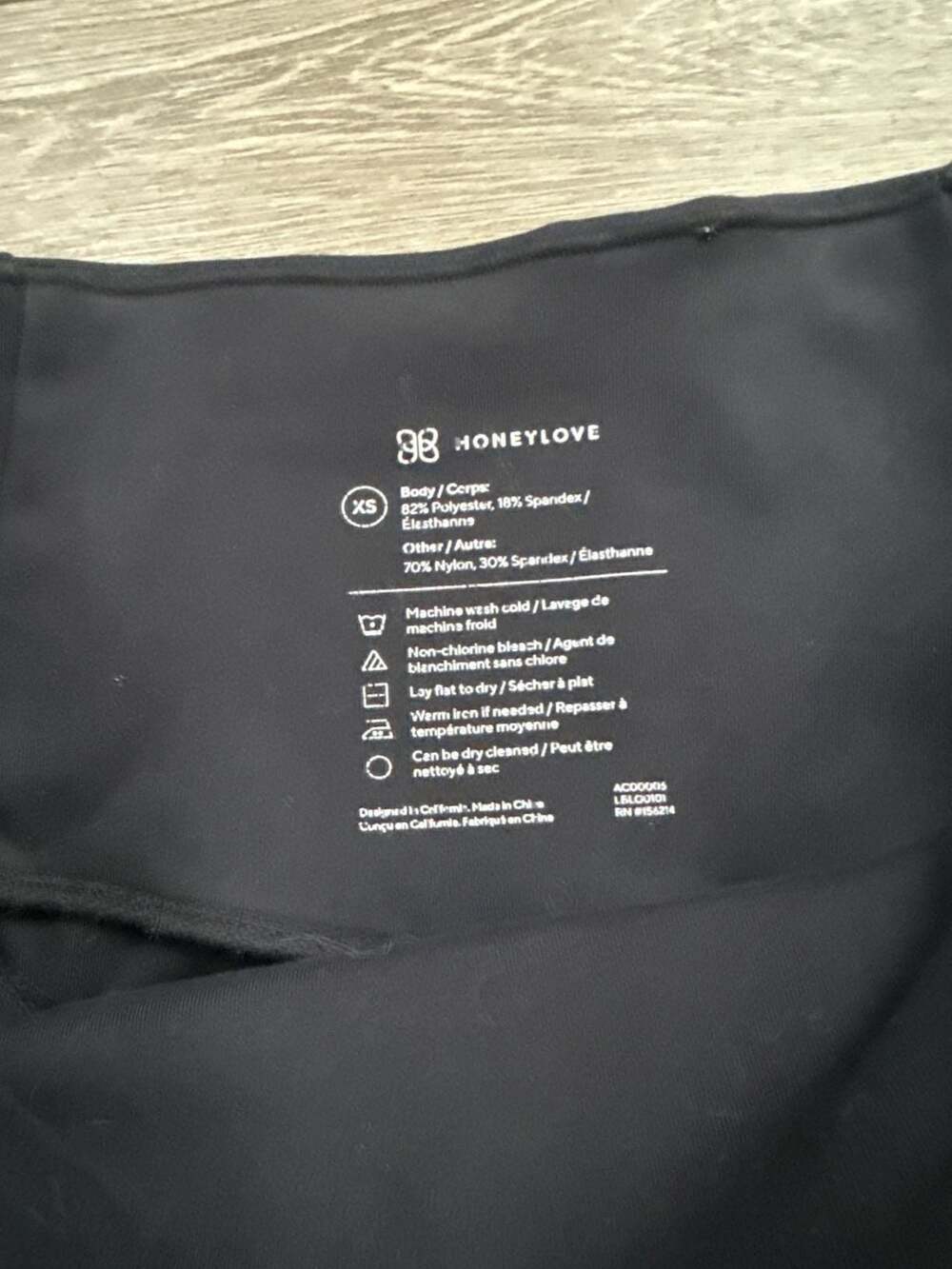 Honeylove Legging Black Size XS - Picture 3 of 5